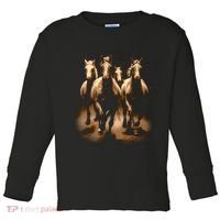 Herd Of Horses Toddler Long Sleeve Shirt thumb 0