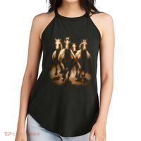 Herd Of Horses Women's Perfect Tri Rocker Tank thumb 2