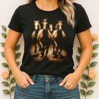 Herd Of Horses Women's T-Shirt thumb 2