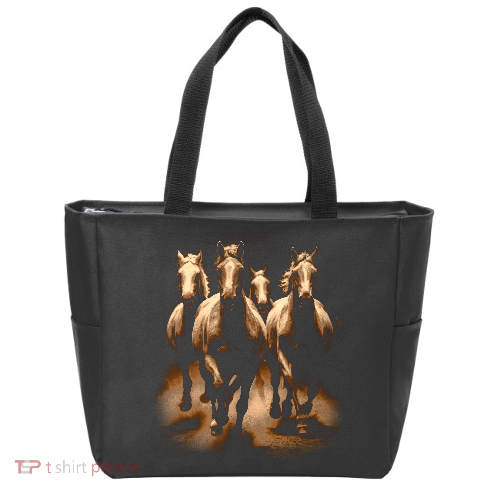 Herd Of Horses Tote Bag
