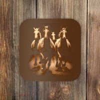 Herd Of Horses Coaster thumb 0