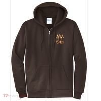 Herd Of Horses Full Zip Hoodie thumb 0