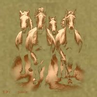 Herd Of Horses Garment-Dyed Women's Muscle Tee thumb 6