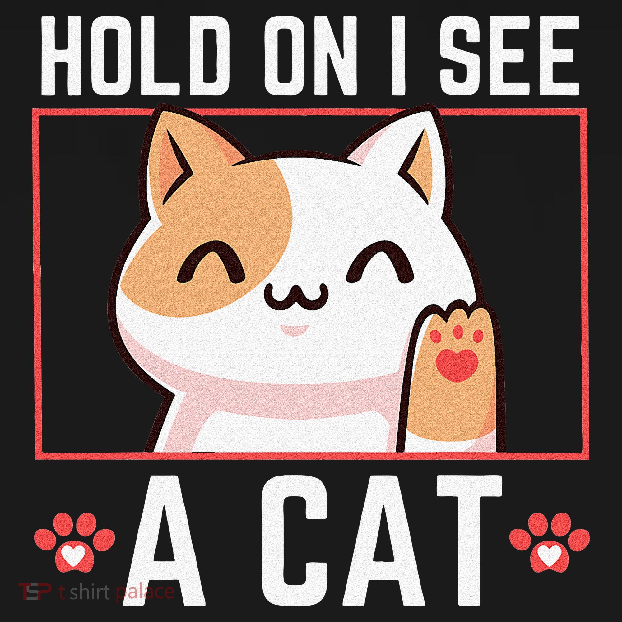 Hold On I See A Cat Funny Sarcastic Cat Lovers Women Baby Bodysuit
