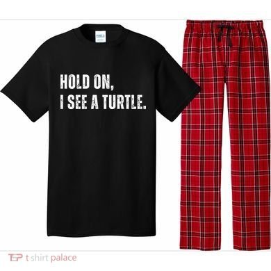 Hold On I See A Turtle Pajama Set