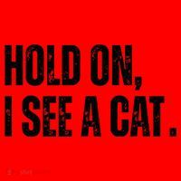 Hold On I See A Cat Lover Pet Parent Humor Santa Hat thumb 1