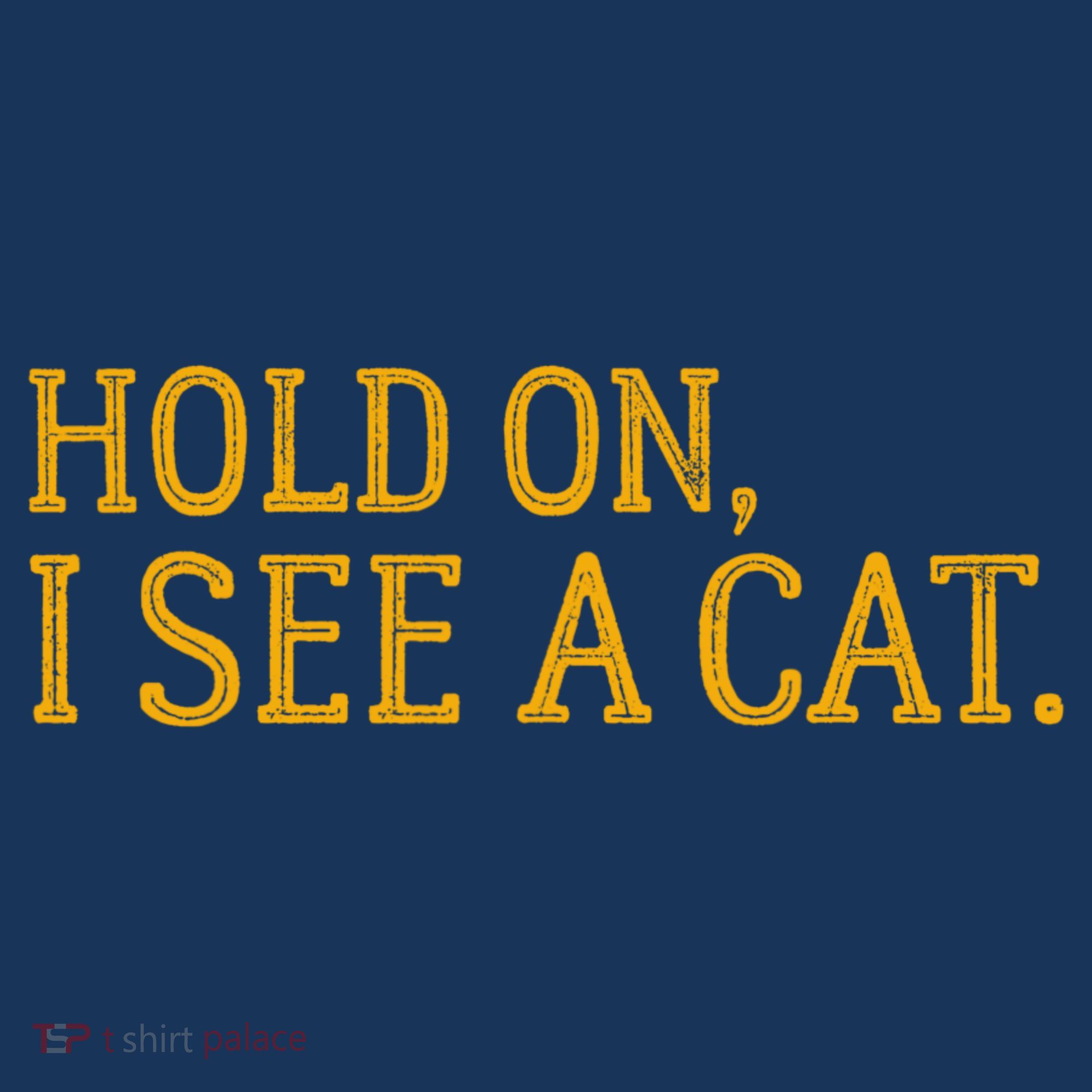 Hold On I See A Cat, Funny Cat Lovers Sarcastic Sayings Visor