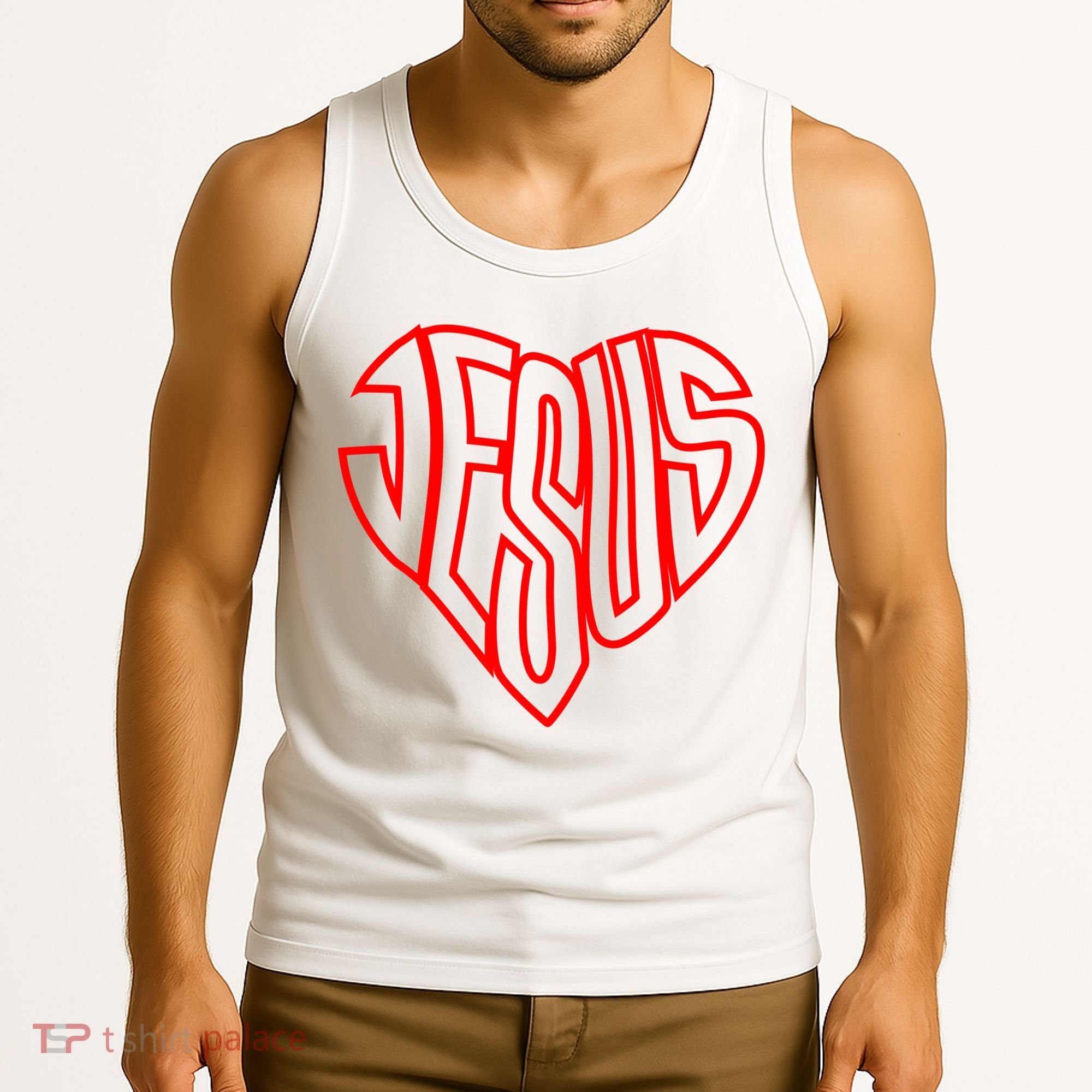 Heart Of Jesus Tank Top