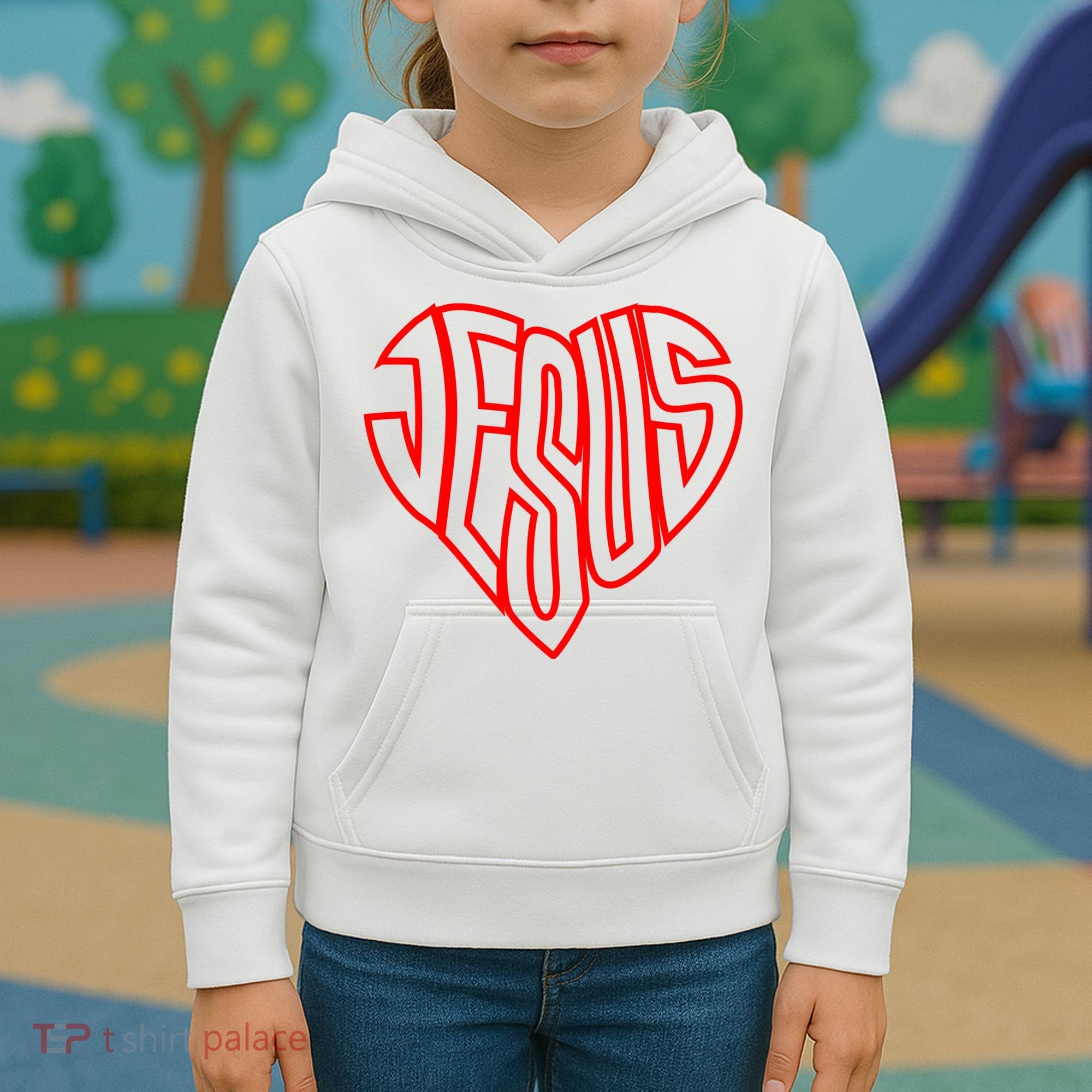 Heart Of Jesus Kids Hoodie
