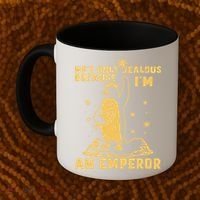 Hes Only Jealous Because Im An Emperor Penguin Coffee Mug thumb 2