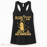 Hes Only Jealous Because Im An Emperor Penguin Women's Tank Top thumb 0