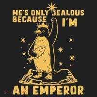 Hes Only Jealous Because Im An Emperor Penguin Hat thumb 2