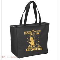 Hes Only Jealous Because Im An Emperor Penguin Tote Bag thumb 2