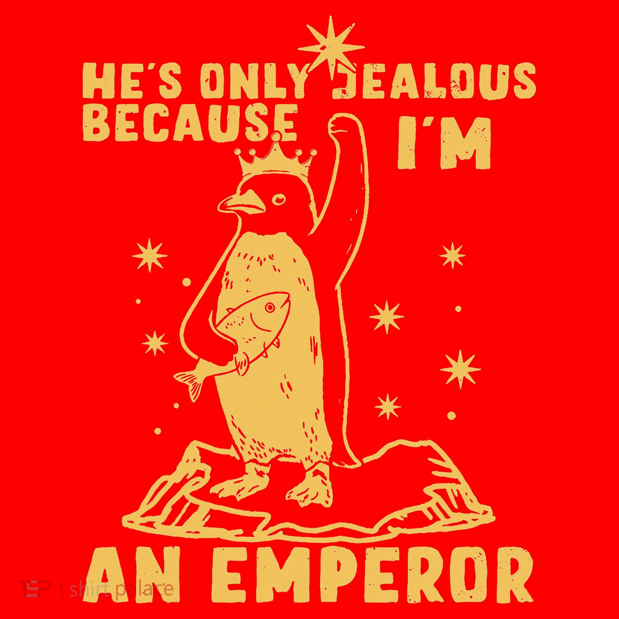 Hes Only Jealous Because Im An Emperor Penguin Santa Hat