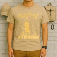 Hes Only Jealous Because Im An Emperor Penguin T-Shirt thumb 6