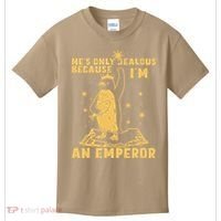 Hes Only Jealous Because Im An Emperor Penguin Kids T-Shirt thumb 0