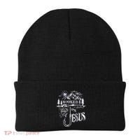 Hooked On Jesus Christ Faith Hope Love Religious Beanie thumb 0