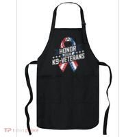 Honor Our K9 Veterans Usa Flag Ribbon Tribute Apron thumb 0