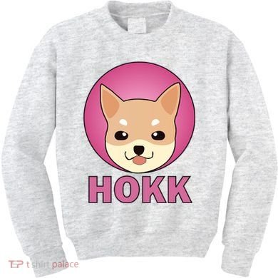 HOKK Hokkaidu Inu Crypto Currency Kids Sweatshirt