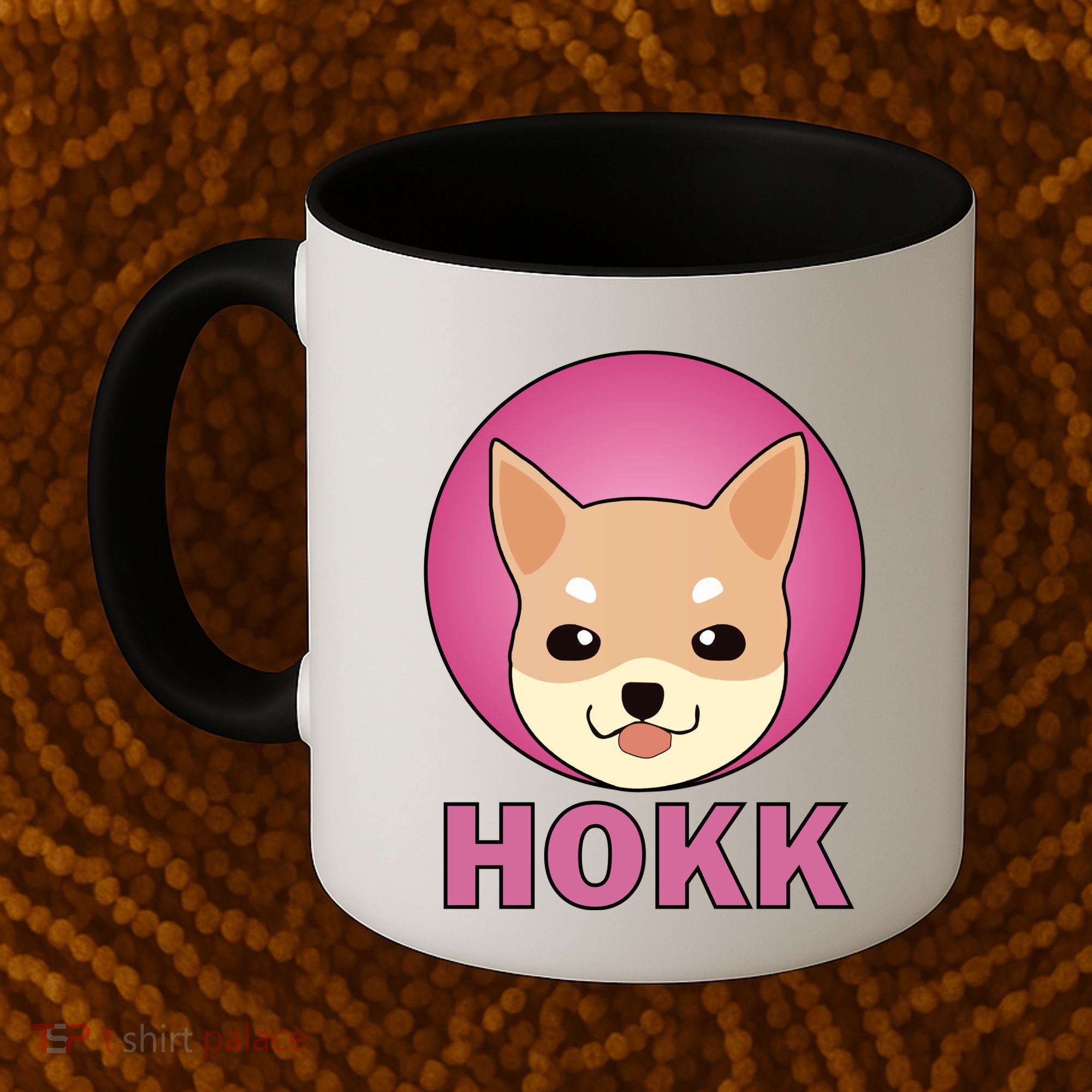 HOKK Hokkaidu Inu Crypto Currency Coffee Mug