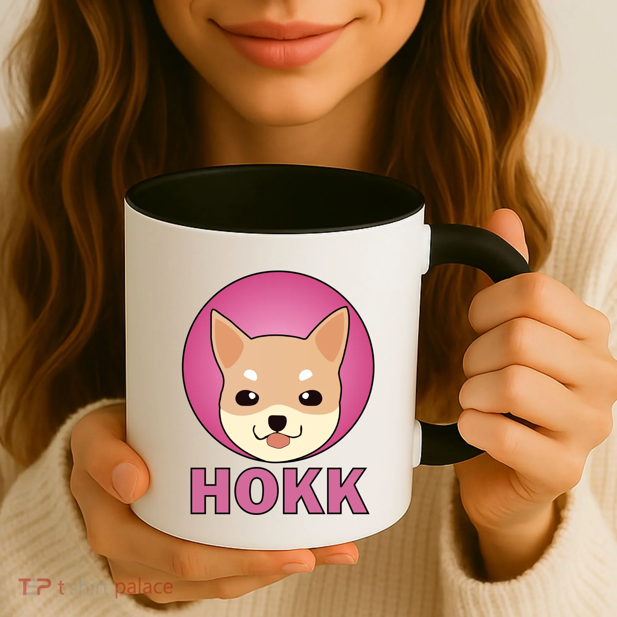 HOKK Hokkaidu Inu Crypto Currency Coffee Mug