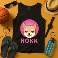 HOKK Hokkaidu Inu Crypto Currency Tank Top thumb 4