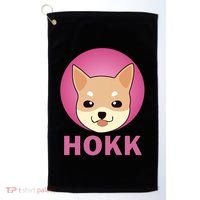HOKK Hokkaidu Inu Crypto Currency Golf Towel thumb 0