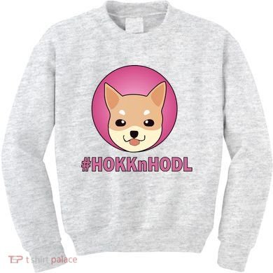 HokknHodl Hokk And Hold Crypto  Kids Sweatshirt