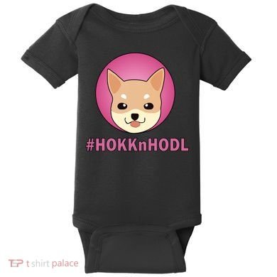 HokknHodl Hokk And Hold Crypto  Baby Bodysuit