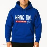 Hang On Let Me Overthink This Funny Overthinker Quotes Gift Hoodie thumb 2