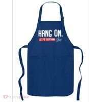 Hang On Let Me Overthink This Funny Overthinker Quotes Gift Apron thumb 0