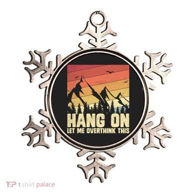 Hang On Let Me Overthink This Vintage Hold On Overthinking Gift Ornament