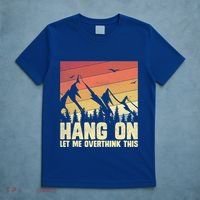 Hang On Let Me Overthink This Vintage Hold On Overthinking Gift T-Shirt thumb 5
