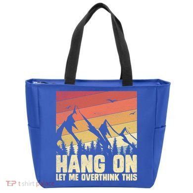 Hang On Let Me Overthink This Vintage Hold On Overthinking Gift Tote Bag
