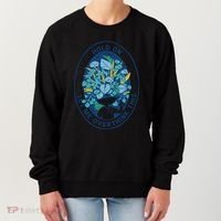 Hold On Let Me Overthink This Floral Women's Sweatshirt thumb 0