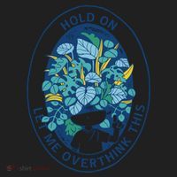 Hold On Let Me Overthink This Floral Women's Sweatshirt thumb 2