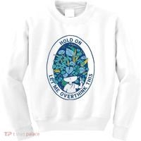 Hold On Let Me Overthink This Floral Kids Sweatshirt thumb 0