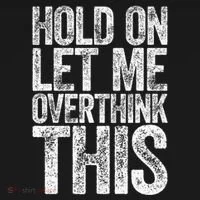 Hold On Let Me Overthink This Overthinking Ornament thumb 1