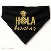 Hola Beaches Limited Edition USA-Made Doggie Bandana thumb 0