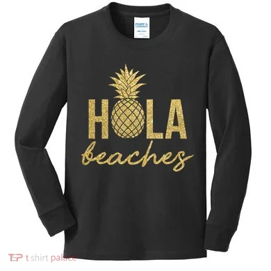 Hola Beaches Limited Edition Kids Long Sleeve Shirt