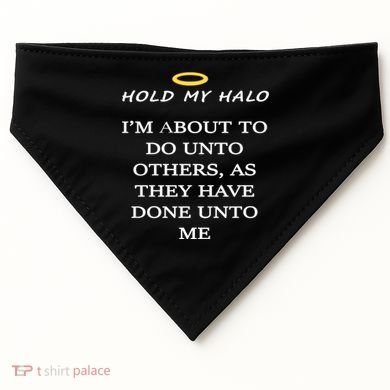 Hold My Halo USA-Made Doggie Bandana