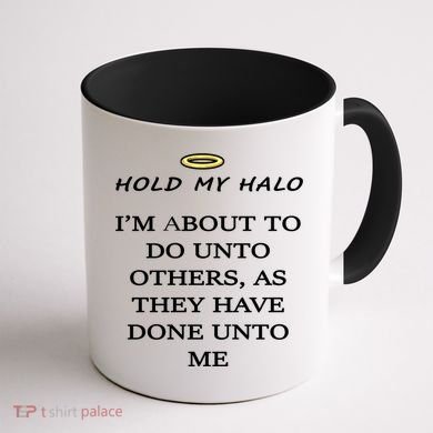Hold My Halo Coffee Mug back