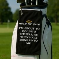 Hold My Halo Golf Towel thumb 2
