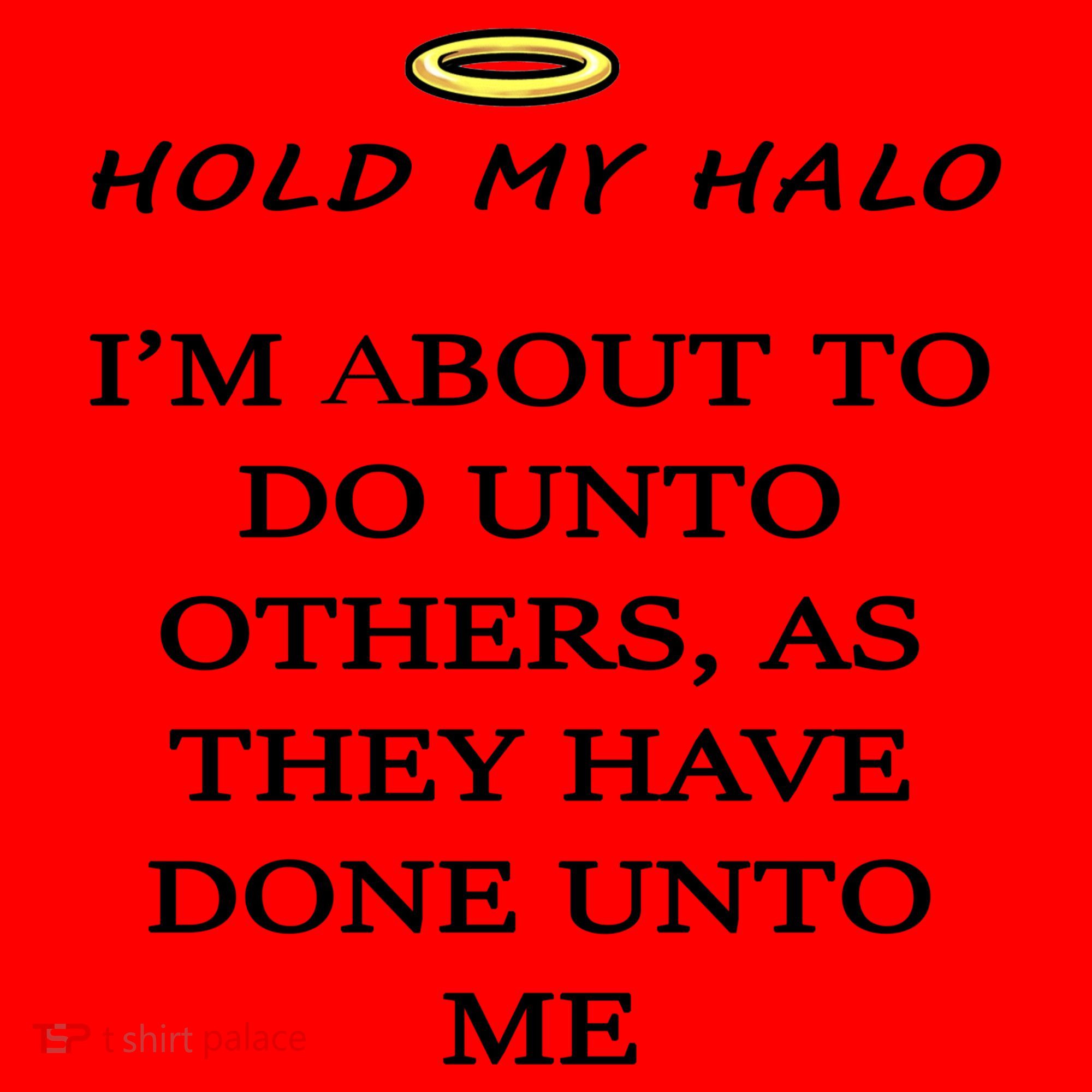 Hold My Halo Santa Hat