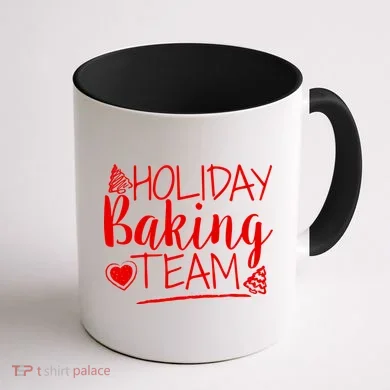 Holiday Baking Team Coffee Mug back