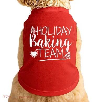 Holiday Baking Team Doggie Tank