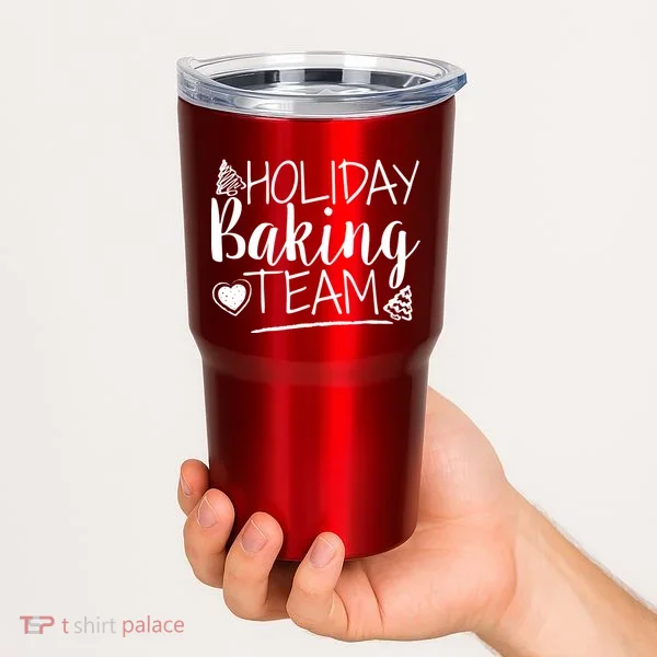 Holiday Baking Team Tumbler