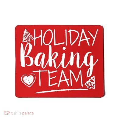 Holiday Baking Team Mousepad
