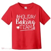Holiday Baking Team Toddler T-Shirt thumb 0
