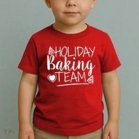 Holiday Baking Team Toddler T-Shirt thumb 2